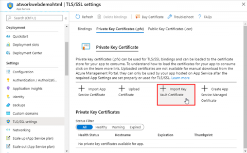 Automate SSL certificates updates with App Services and Azure Key Vault ...